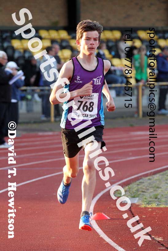 3000 metres, 2021 North East Grand Prix No.4, Monkton, Wednesday, June 30th. Photo: David T. Hewitson/Sports for All Pics